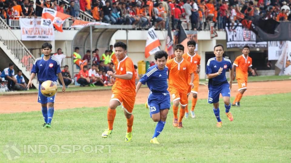 Persija membangun tim Persija Jakarta U-21 lewat Turnamen Persija Muda U-17. Copyright: © Herry Ibrahim/Indosport